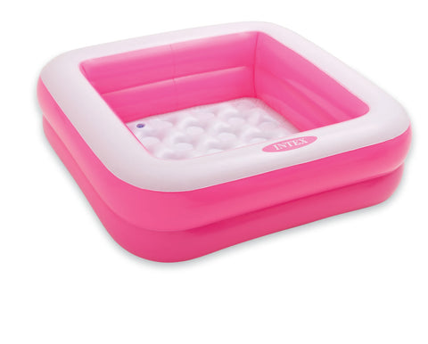 Intex Vierkant Babyzwembad-Roze