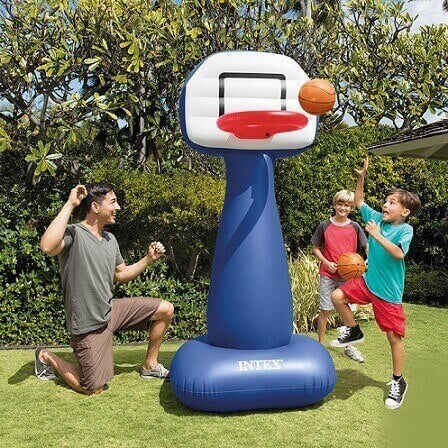 Intex Opblaasbare Basketbal Set