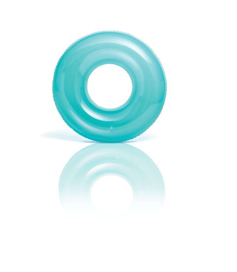 Intex Transparant Gekleurde Zwemband-Blauw
