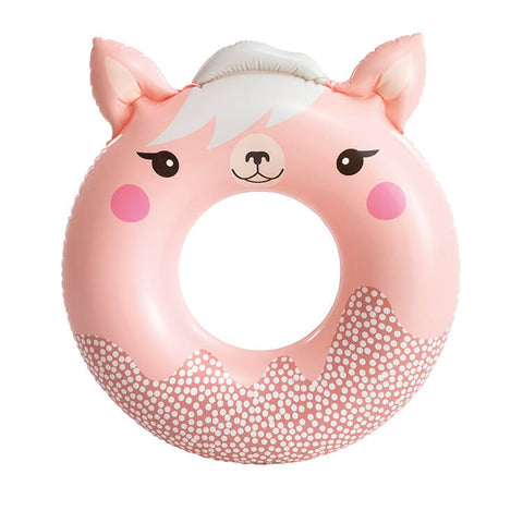 Huismerk Cute Animal Zwemband - Kitten - Roze
