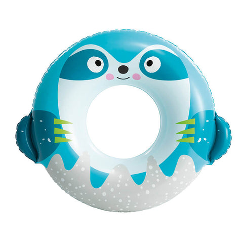 Huismerk Cute Animal Zwemband - Luiaard- Blauw