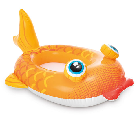 Intex Zwembad Kinderbootje-Vis-Geel